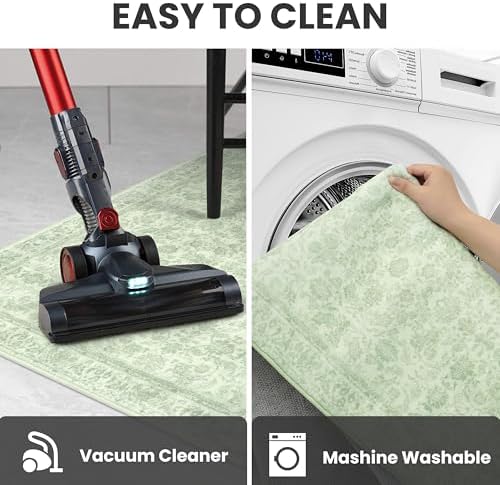 SIILOOM 2x6 Washable Runner Rug, Non Slip Soft Area Rug - Image 5