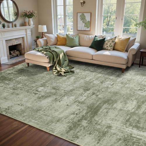 6x9 Ft Abstract Washable Area Rugs - Image 3