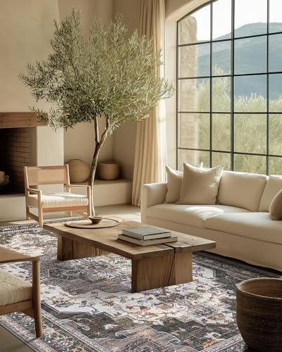 BEIMO Dark Grey Rug 8x10 Area Rugs - Image 3