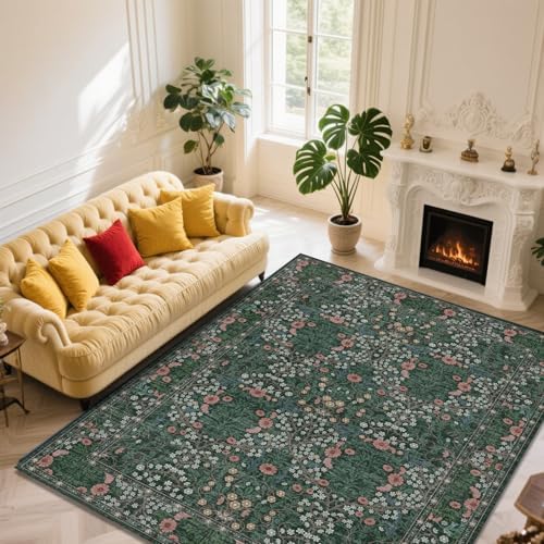 9x12 Washable Area Rugs for Living Room Soft Carpet by Unknown