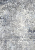 4x7 Rug for Entryway Washable Modern Abstract Neutral Blue Grey by BYYVOORugsforYourHome