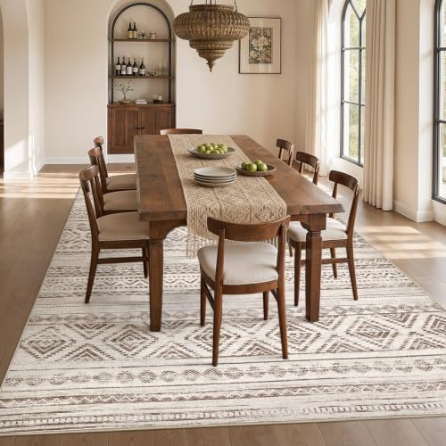 cotiled Boho 5x7 Area Rugs for Living Room: Soft Moroccan Washable Rug - Image 6