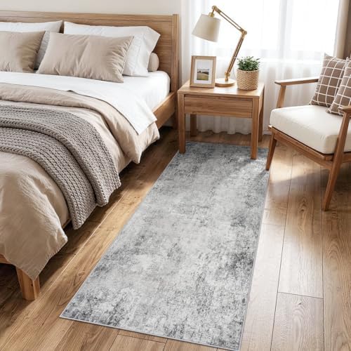Abstract 2x6 Runner Rug: Non Slip Indoor Rugs - Image 3