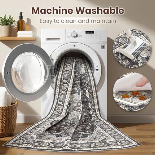 cotiled 8x10 Area Rug for Living Room, Traditional - Image 2