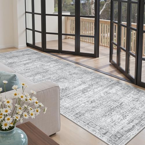 Soalmost Washable Kitchen Runner Rug 3x8 Hallway Entry Rugs Non-Slip - Image 2