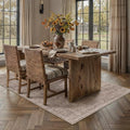 HUGEAR Brown Area Rug 3x5 Washable Neutral Rug by HUGEAR