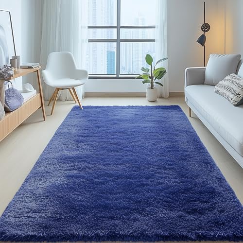 OLANLY 5x6 Area Rugs for Living Room Bedroom, Machine Washable Soft Fluffy - Image 6
