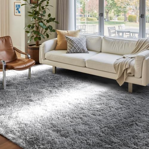 FinRèc Home 4x6 Non-Slip Fluffy Area Rugs by FinRe%CC%80cHome