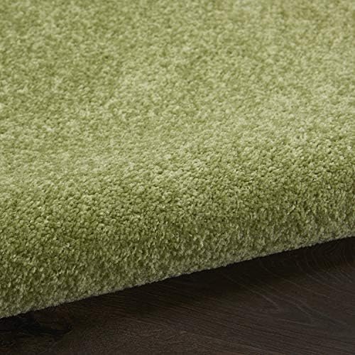 Nourison Home Nourison Essentials Green 2'2" x 20' Area Rug - Image 6