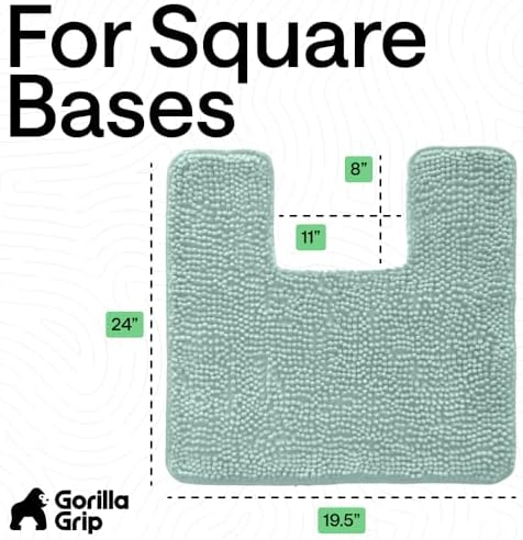 GORILLA GRIP Chenille Bath Rug Mat - Image 2
