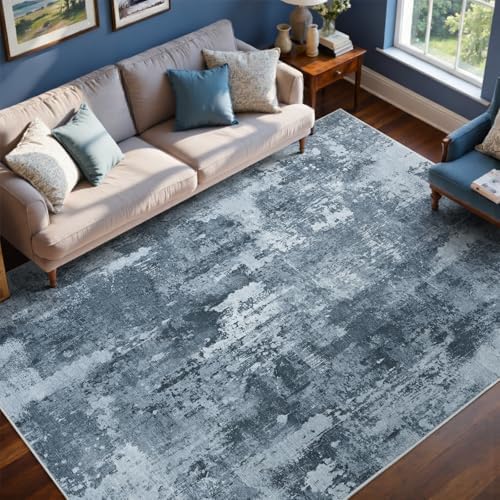 6x9 Ft Abstract Washable Area Rugs by Cuzwlovita