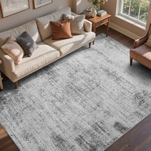 6x9 Ft Abstract Washable Area Rugs by Cuzwlovita