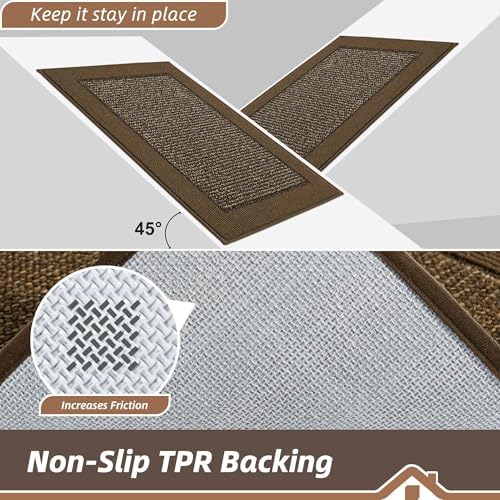 BEQHAUSE Indoor Door Mat 24" x 96", Dirt Trapper Door Mats - Image 4