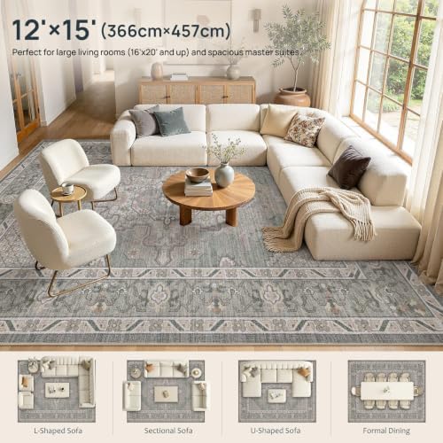 Tortania Area Rug Living Room Rugs - Image 2