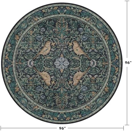 Hazo Haus Large 8ft Area Round Rug - Image 2