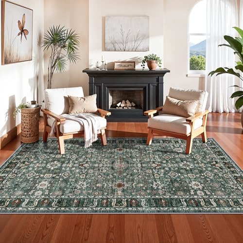 Washable Hallway Runner Rug 4x8: Wide 8ft Runner - Image 3