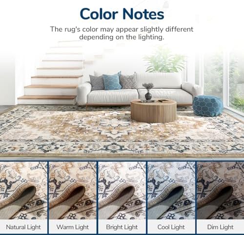 Lessymo Washable 2.6 x 14 Runner Rugs, Soft - Image 5