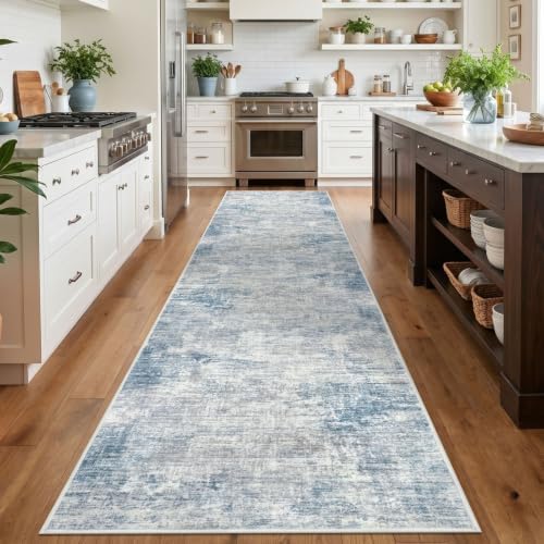 IOHOUZE Abstract Runner Rug 3x14 Ft Washable Runners - Image 3