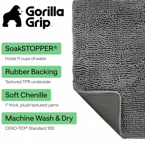 GORILLA GRIP SoakSTOPPER Indoor Door Mat - Image 3