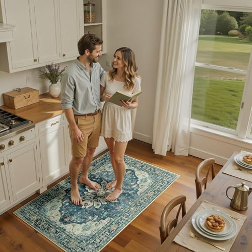RELEANY Washable Area Rug - Image 4