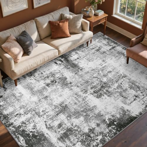 4x6 Ft Abstract Washable Area Rugs - Image 2