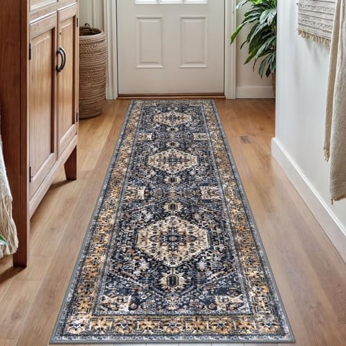 KOZYFLY Runners for Hallways 2x7 Ft Washable Kitchen Runner Rug Boho Runner Rug by KOZYFLY