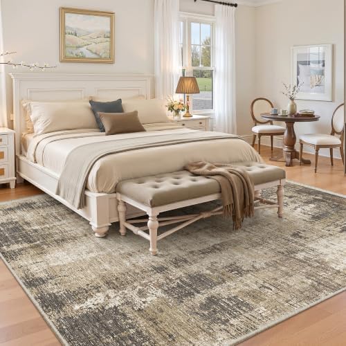Valenrug Washable Rugs 5x7, Abstract Large Area Rugs - Image 4