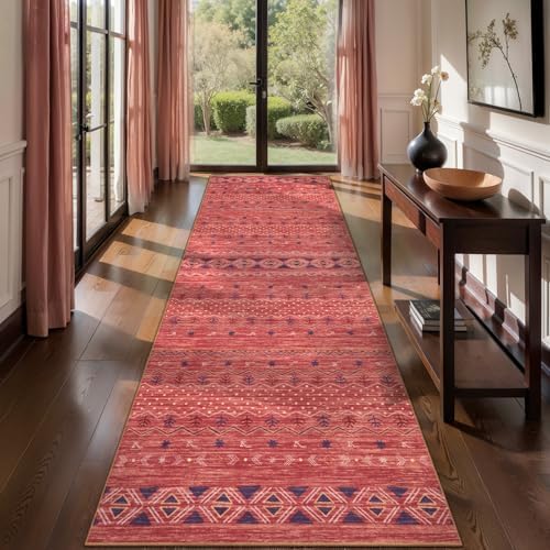 SERISSA 2x10 Washable Non-Slip Boho Runner Rug by SERISSAHomeDecorCollection
