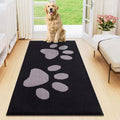 Smiry Dog Door Mat for Muddy Paws, Absorbs Moisture and Dirt, 47x24 Inches by Smiry