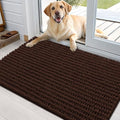 OLANLY Dog Door Mat for Muddy Paws 36x24, Ultra-Absorbent Chenille Mud Mat by OLANLY