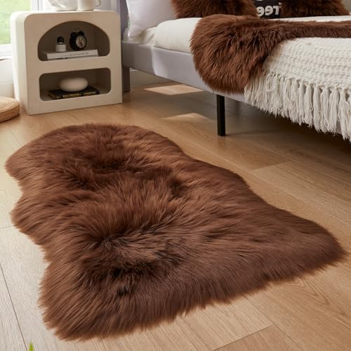 EasyJoy Ultra Soft Fluffy Shaggy Area Rug, 2 x 4 ft - Image 2