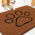 Smiry Dog Door Mat for Muddy Paws, Absorbent Non Slip Dirt Trapper by Smiry