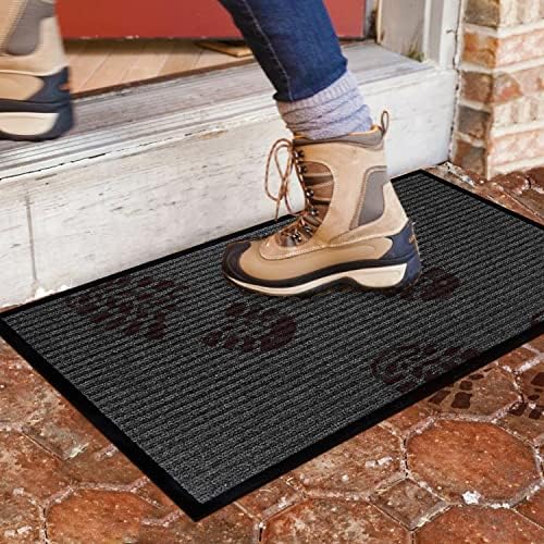 LuxUrux Striped Gray Door Mat - Image 6