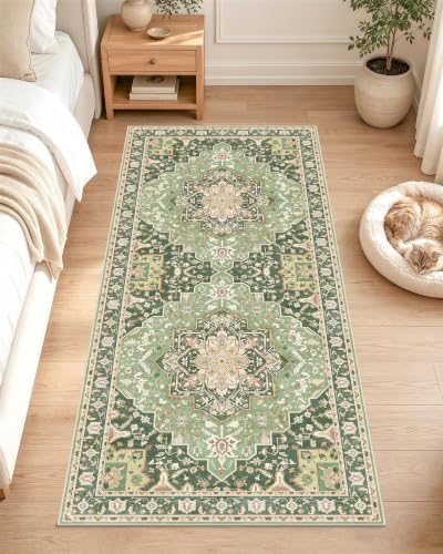 OLANLY 2x5 Washable Runner Rug, Soft Non Slip Carpet by OLANLY