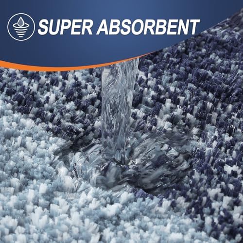 OLANLY Bathroom Runner Rug 40x20, Extra Soft Absorbent Microfiber Bath Rugs - Image 4