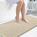 OLANLY Bathroom Runner Rugs 45x27, Extra Soft Absorbent Chenille Bath Rugs by OLANLY