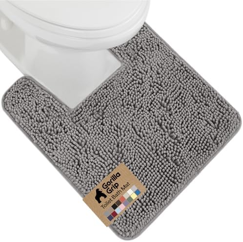 GORILLA GRIP Chenille Bath Rug Mat by GorillaGrip