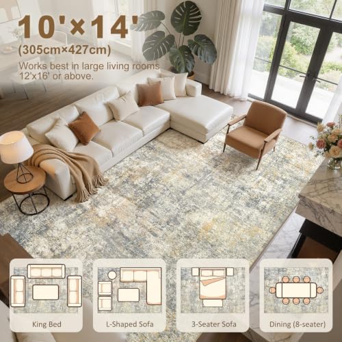kakania Washable 10x14 Area Rug - Image 2