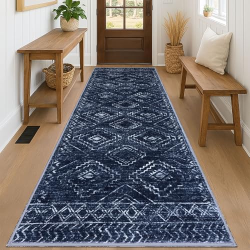 KILOCOCO Washable Runner Rug 3x8 ft Non Slip Runners by Kilococo
