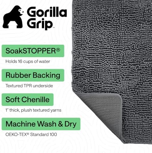 GORILLA GRIP SoakSTOPPER Indoor Door Mat - Image 3