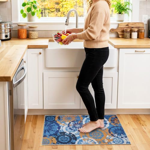 Washable 2x3 Entry Rug, Boho Small Throw Rugs - Image 2