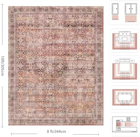 8x10 Area Rugs for Living Room - Image 2