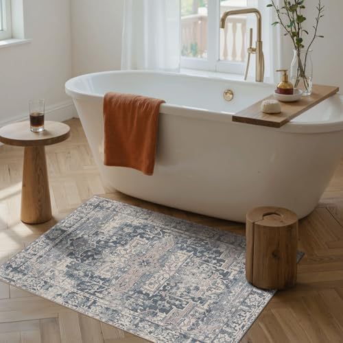 Rugxara 2x3 Entryway Rug Door Mat, Washable Samll Rug, Non Slip - Image 3
