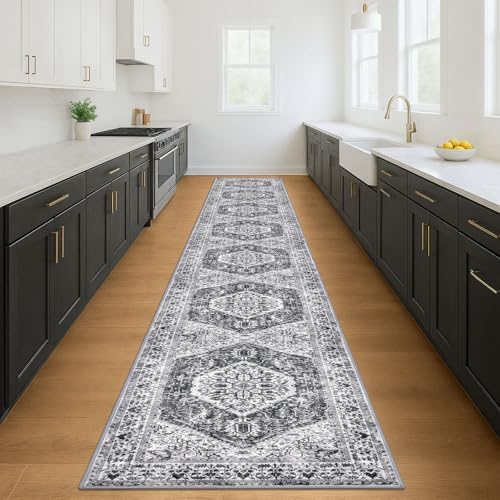 KOZYFLY Runners for Hallways 3x18 Ft Extra Long Washable Kitchen Thin Runner - Image 2