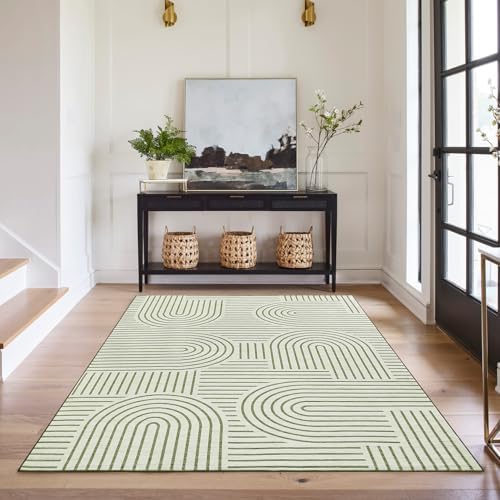 ROYHOME Modern Washable Rug 5x7 Area Rugs - Image 4