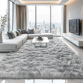 Zentavio Grey and White Area Rugs by ZentavioRug