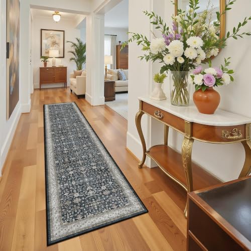 Hallway Runner Rug 2'6"x14' for Bedroom Kitchen - Image 6