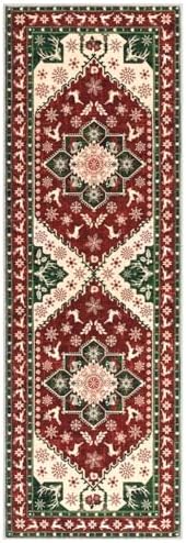 Yamaziot Christmas Washable Runner Rug, 2x6 Non-Slip Hallway Runner - Image 3