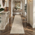 PureCozy 2x8 Beige Neutral Runner Rug by PureCozy