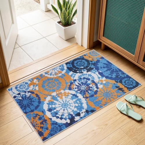 Washable 2x3 Entry Rug, Boho Small Throw Rugs - Image 3